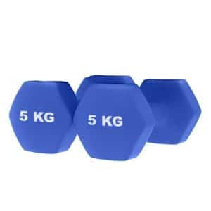 ASG Neoprene Håndvægte - 2x5 kg