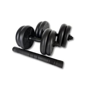 ASG Justerbart Vægtsæt - Sort/Sort - 15 kg